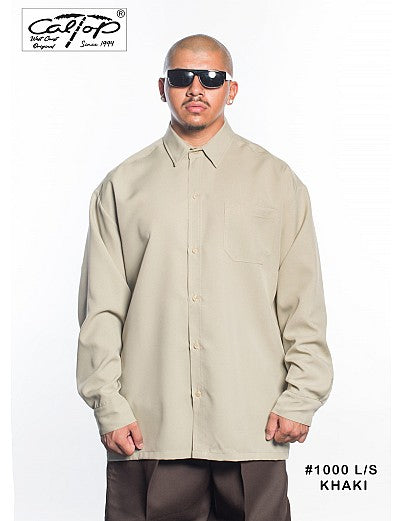 Cal Top 1000 L/S Solid Shirt