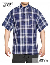 Cal Top 1000 S/S Plaid Shirt
