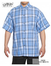 Cal Top 1000 S/S Plaid Shirt