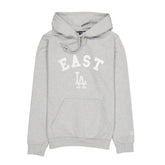 New Era East Los Angeles Dodgers East LA Heather Gray Hood 14463248
