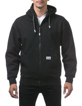 PRO CLUB MENS HEAVYWEIGHT FULL ZIP FLEECE HOODIE