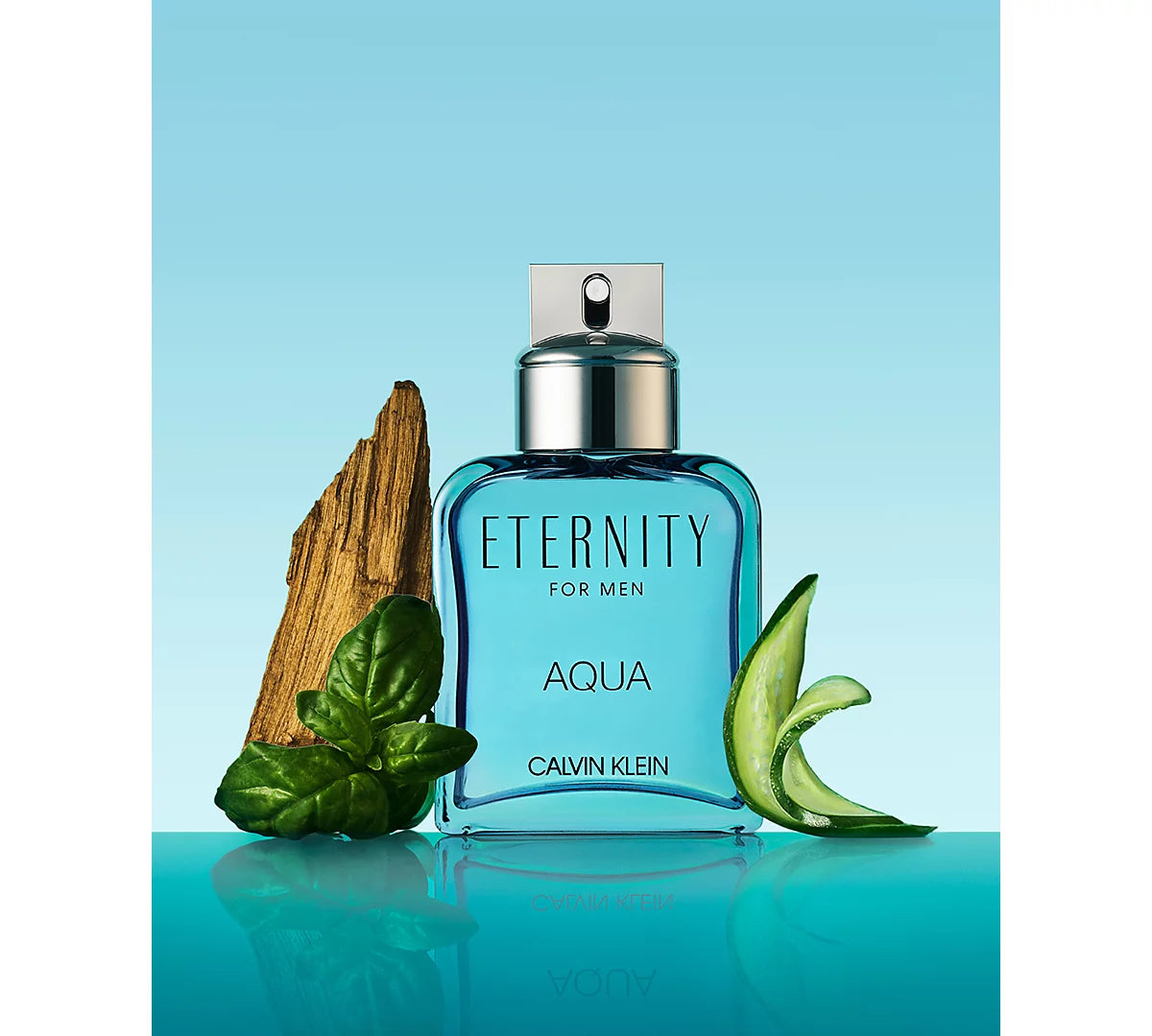 ETERNITY AQUA for men Eau de Toilette Spray, 3.3 oz.