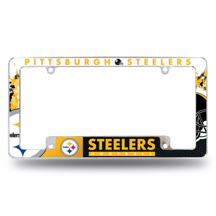 Steelers Fan License Plate Frame