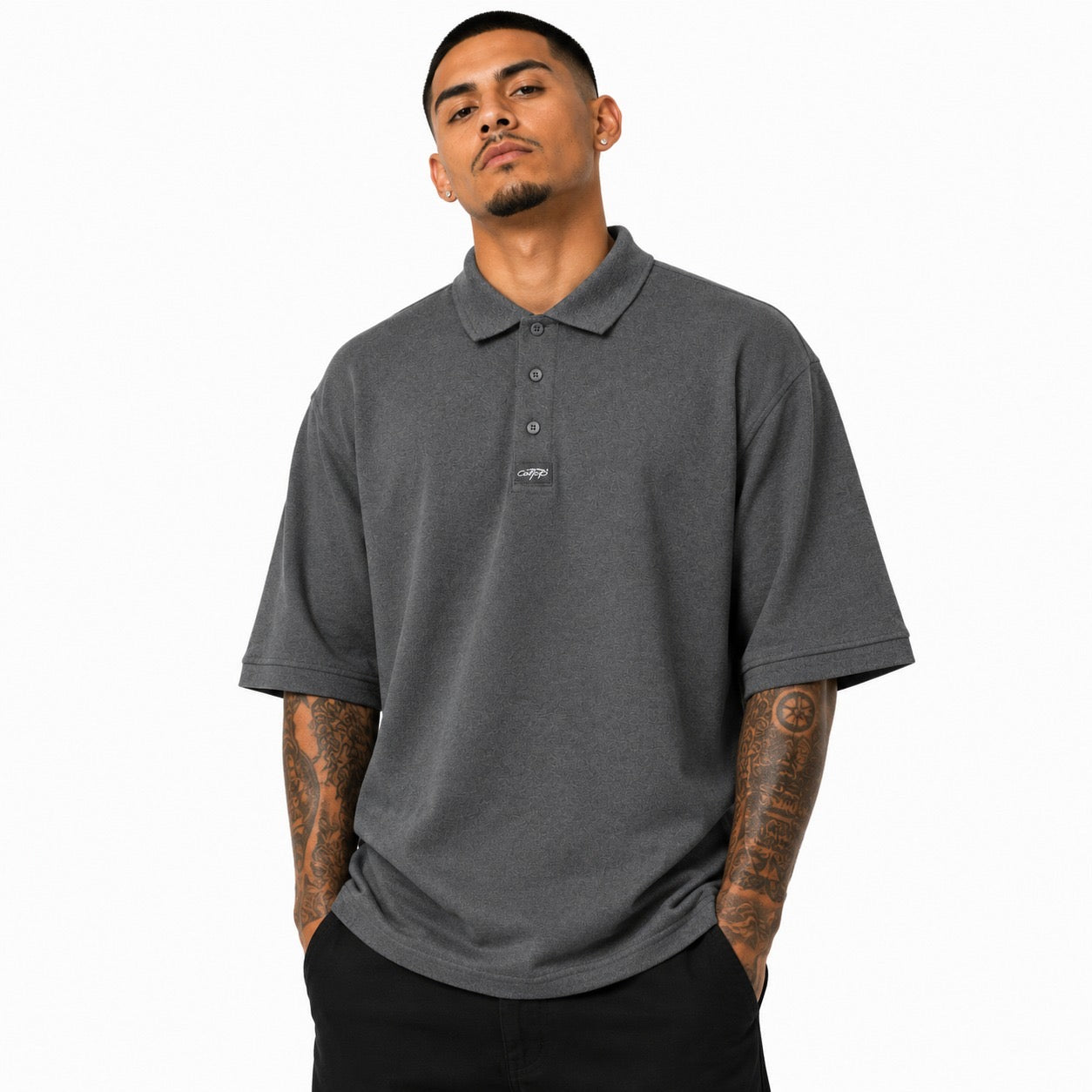 CalTop Solid Pique Polo