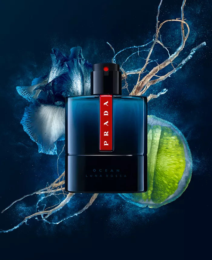 Men's Prada Luna Rossa Ocean Eau de Toilette Spray, 3.3 oz.