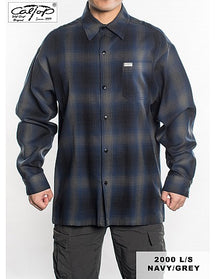 Cal Top 2000 L/S Plaid Shirt