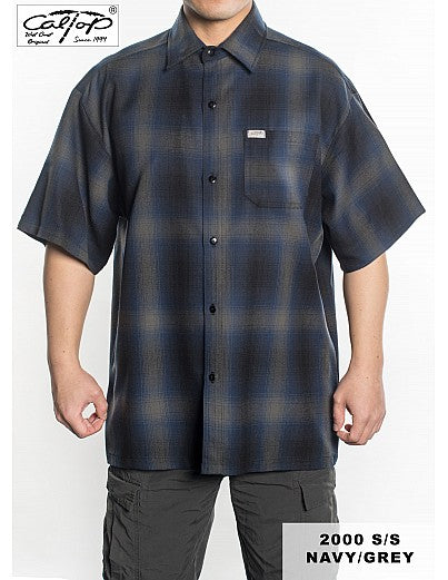 Cal Top 2000 S/S Plaid Shirt