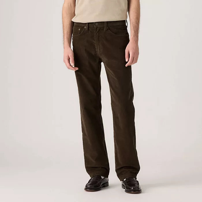 505-3469 Regular Fit Men's Corduroy Jeans - Coffee