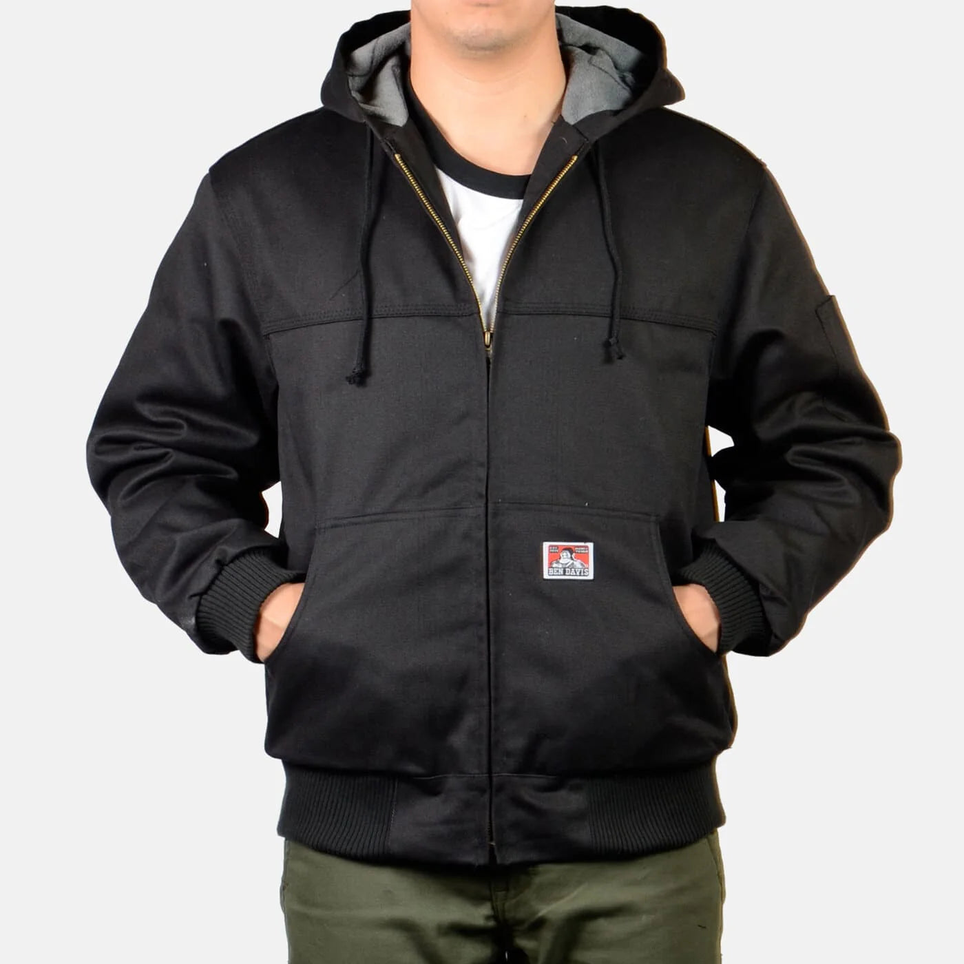 Ben Davis Full-Zip Hooded Jacket