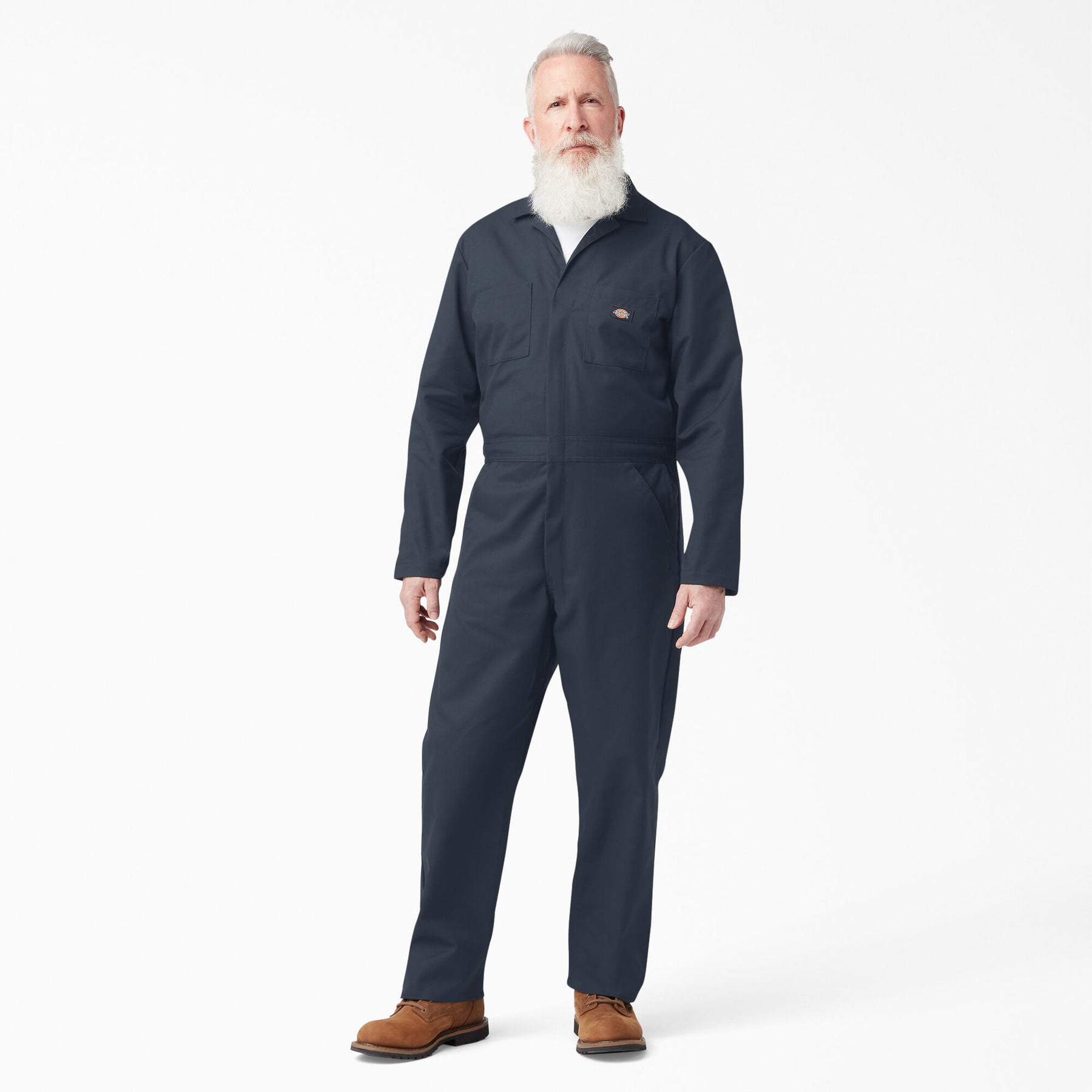 Dickies Navy Long Sleeve Coveralls 48611