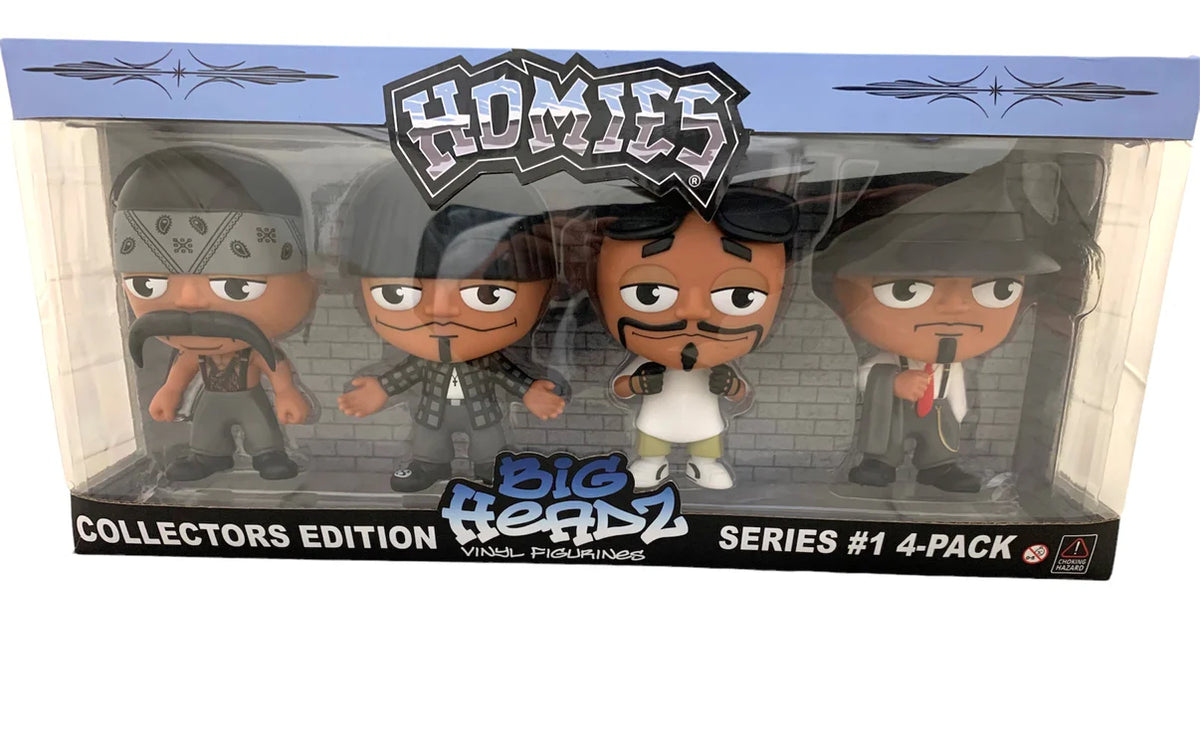 HOMIES™ - BIG HEADZ 4-Pack Figure Set - Series #2