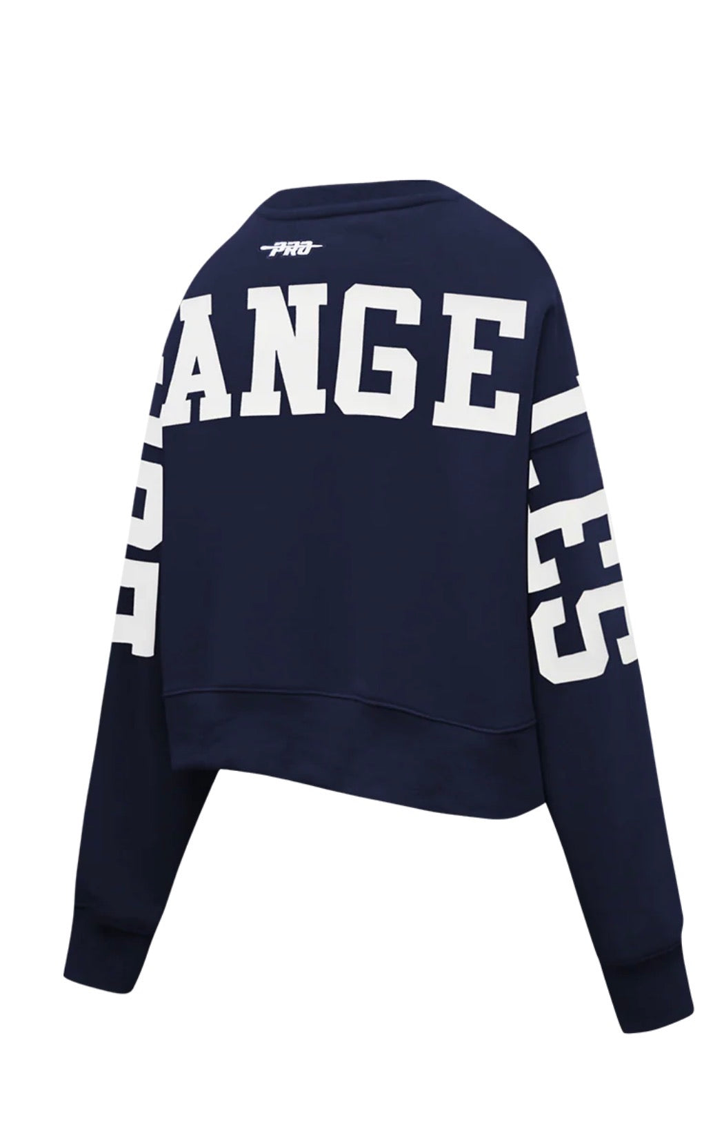 Pro Standard Women's LA Dodgers Wingspan Crew Pullover - Navy