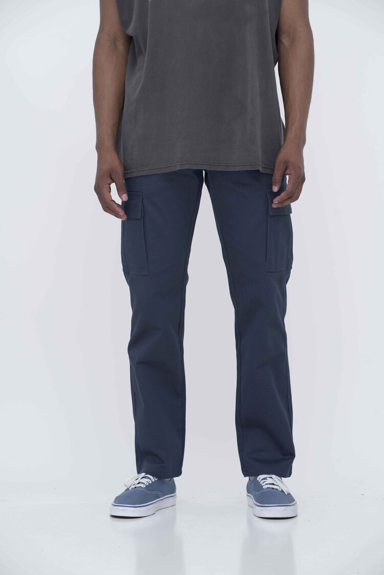 Neo Blue Cargo Pants