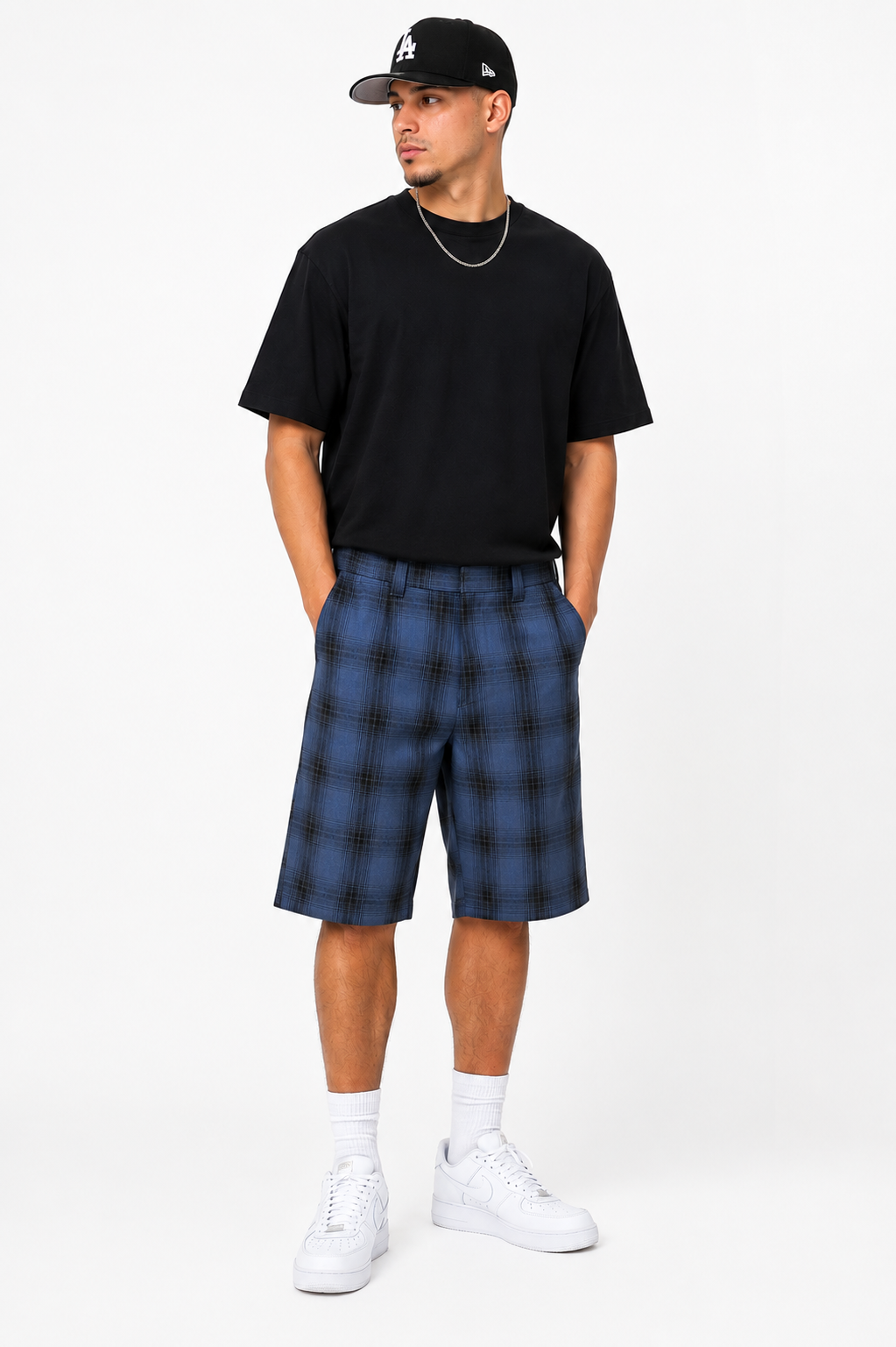 Dickies 11" Plaid Work Shorts A88HERI2 BD K7