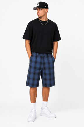 Dickies 11" Plaid Work Shorts A88HERI2 BD K7