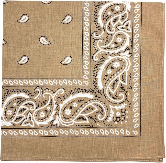 Paisley 100% Cotton Bandanas