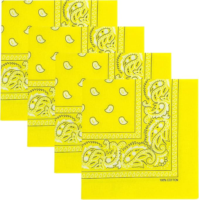 Paisley 100% Cotton Bandanas
