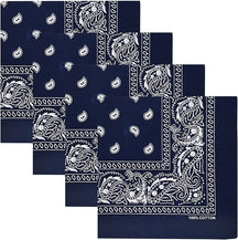 Paisley 100% Cotton Bandanas