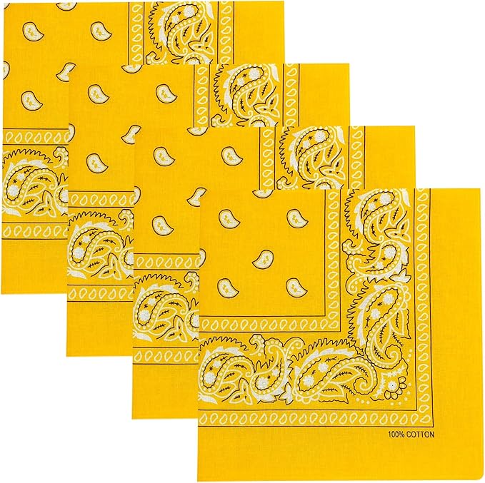 Paisley 100% Cotton Bandanas