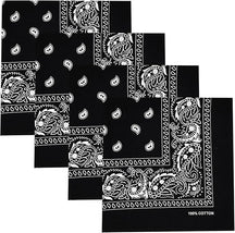 Paisley 100% Cotton Bandanas