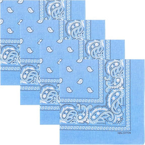Paisley 100% Cotton Bandanas