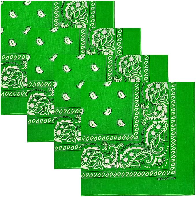 Paisley 100% Cotton Bandanas
