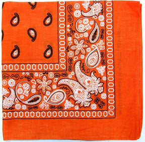 Paisley 100% Cotton Bandanas