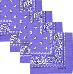 Paisley 100% Cotton Bandanas