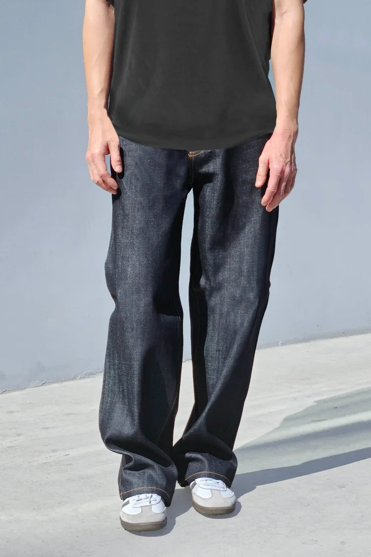 Neo Blue Baggy Jeans