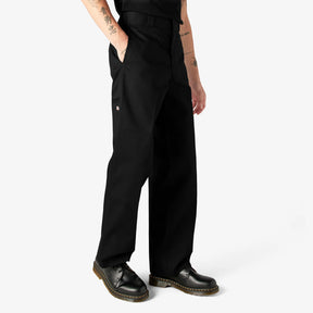 Dickies Loose Fit Double Knee Work Pants Black D85283