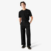 Dickies Loose Fit Double Knee Work Pants Black D85283