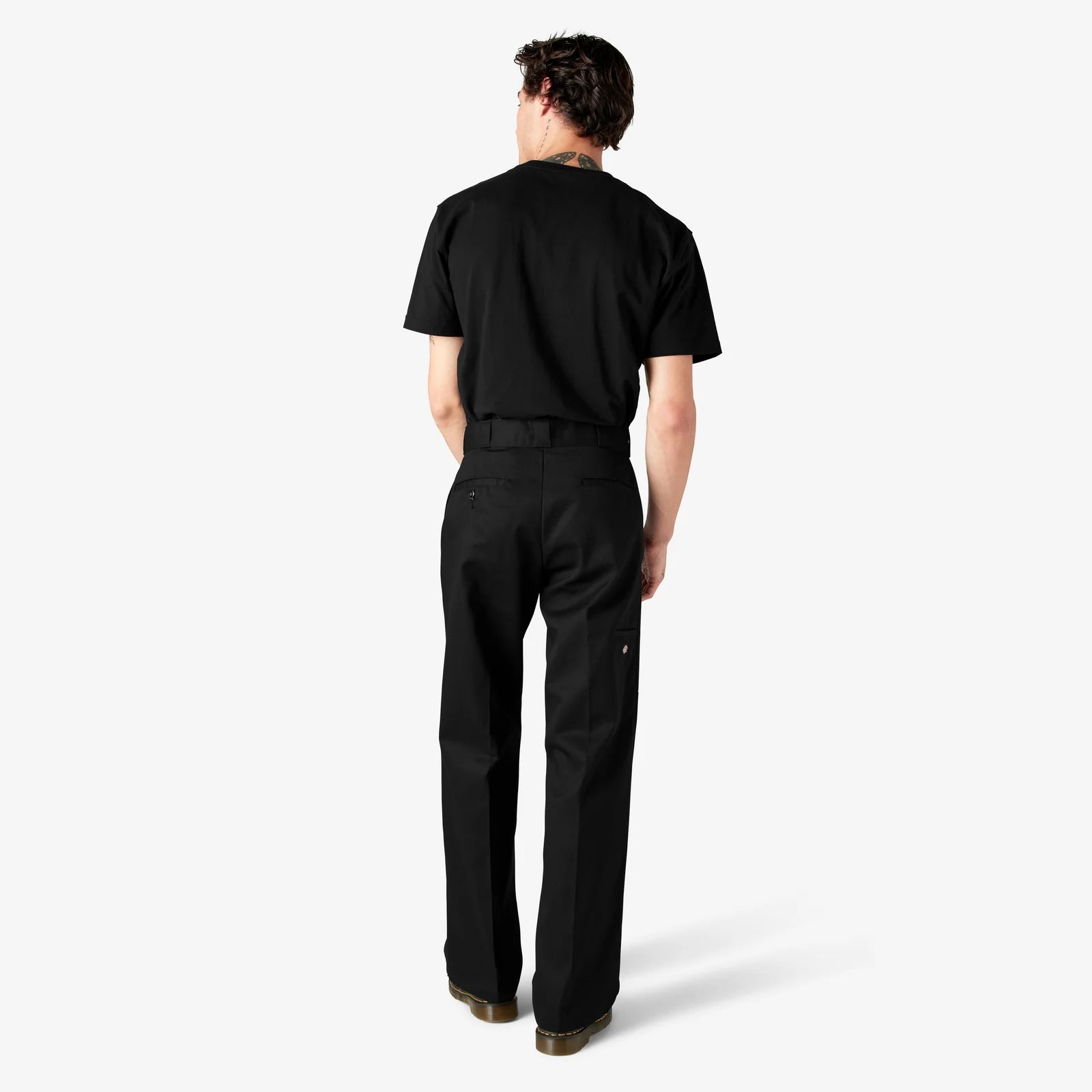 Dickies Loose Fit Double Knee Work Pants Black D85283