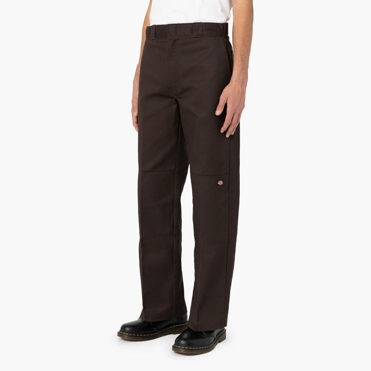 Dickies Loose Fit Double Knee Work Pants Dark Brown D85283