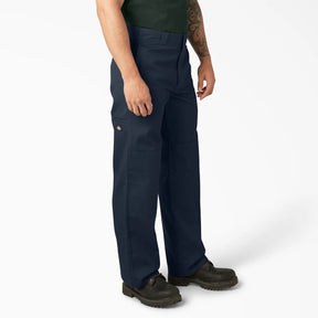 Dickies Loose Fit Double Knee Work Pants Navy D85283