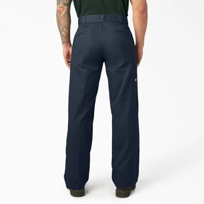Dickies Loose Fit Double Knee Work Pants Navy D85283