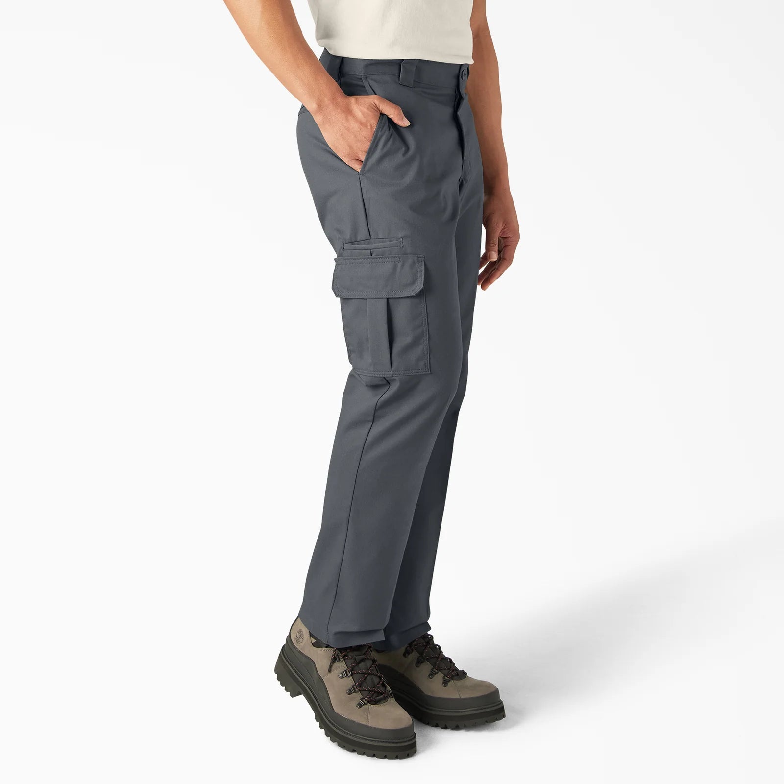 Dickies FLEX Regular Fit Cargo Pants Charcoal DWP595
