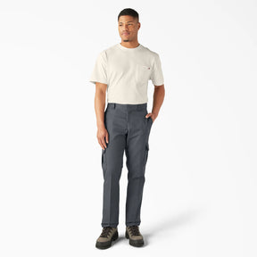 Dickies FLEX Regular Fit Cargo Pants Charcoal DWP595