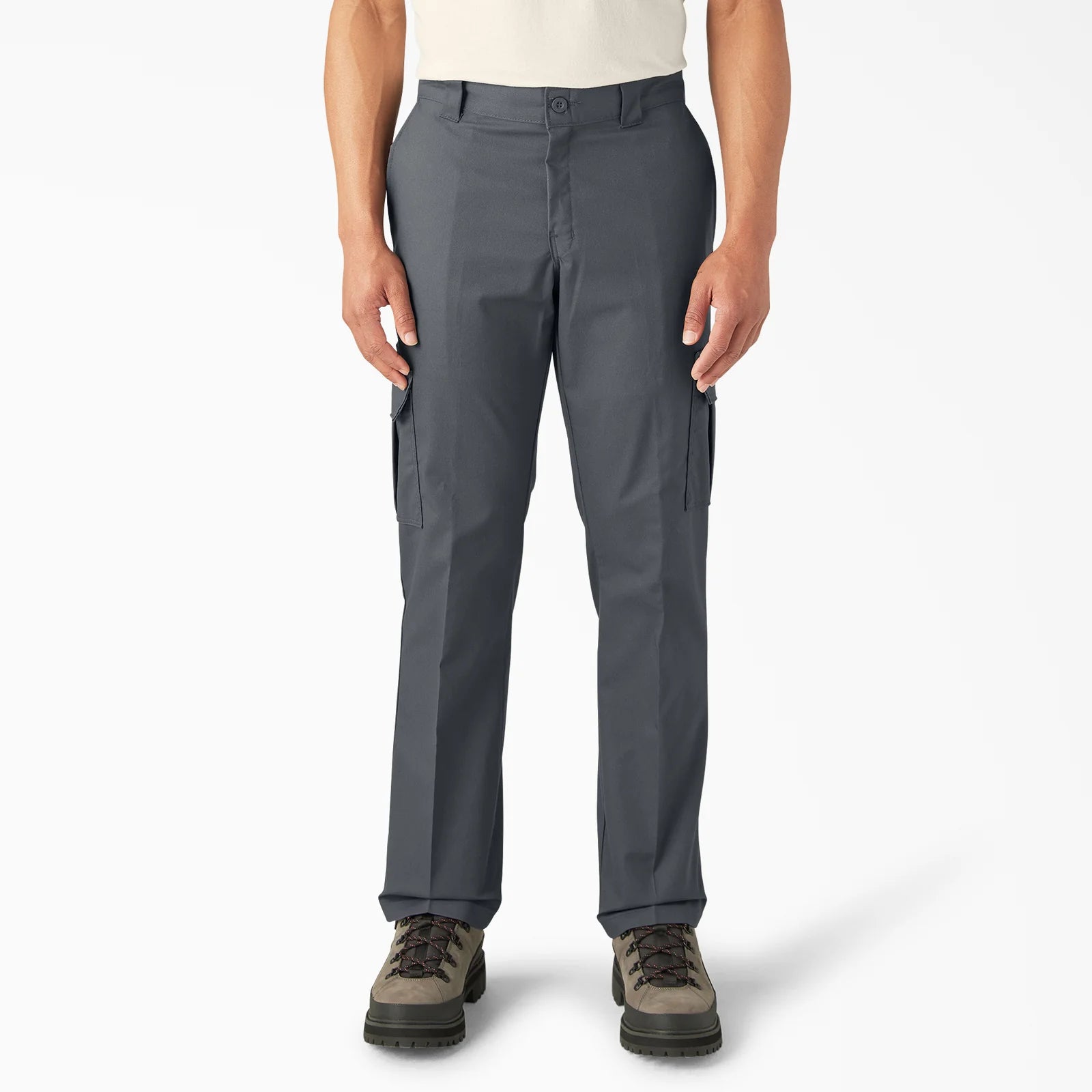 Dickies FLEX Regular Fit Cargo Pants Charcoal DWP595