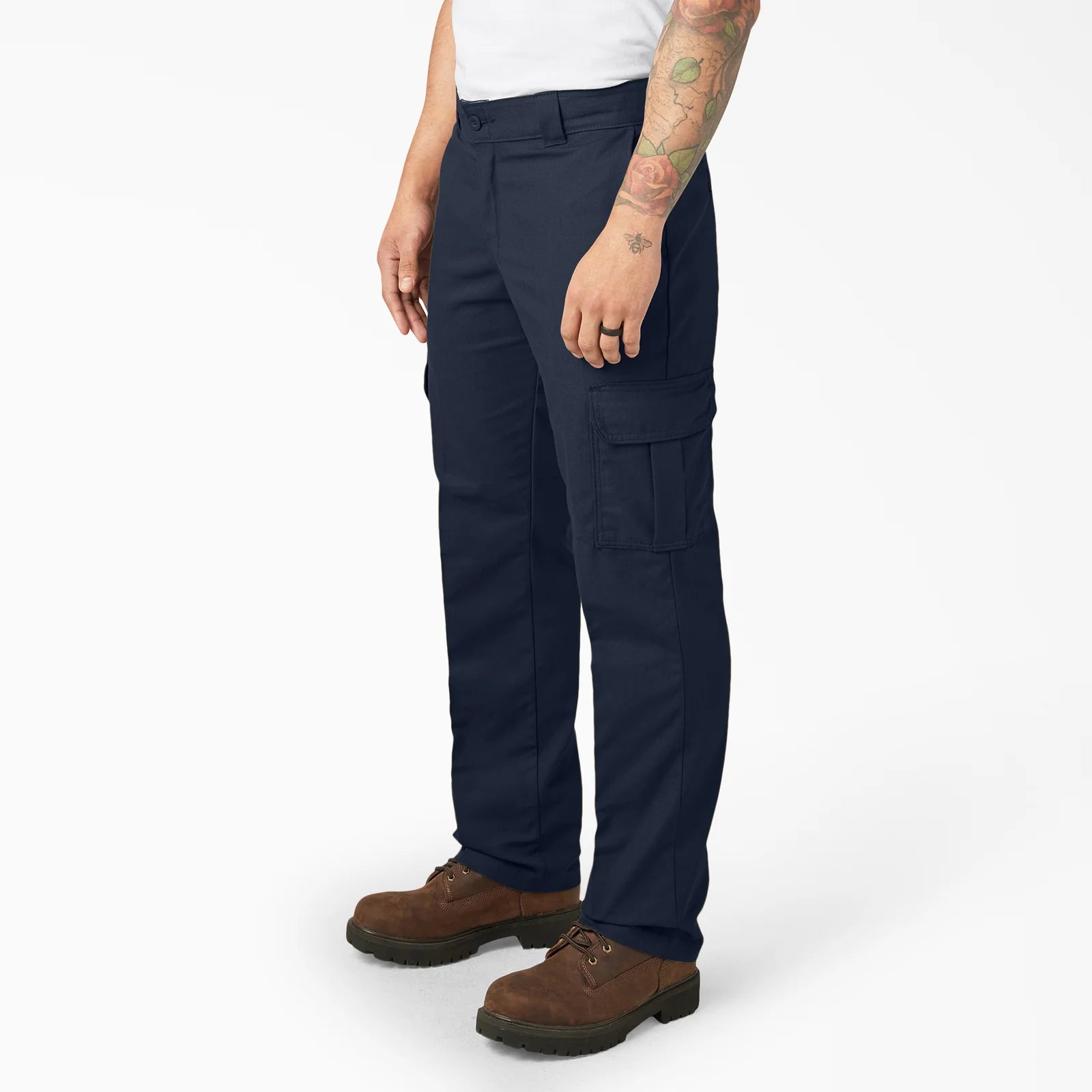 Dickies FLEX Regular Fit Cargo Pants Navy DWP595