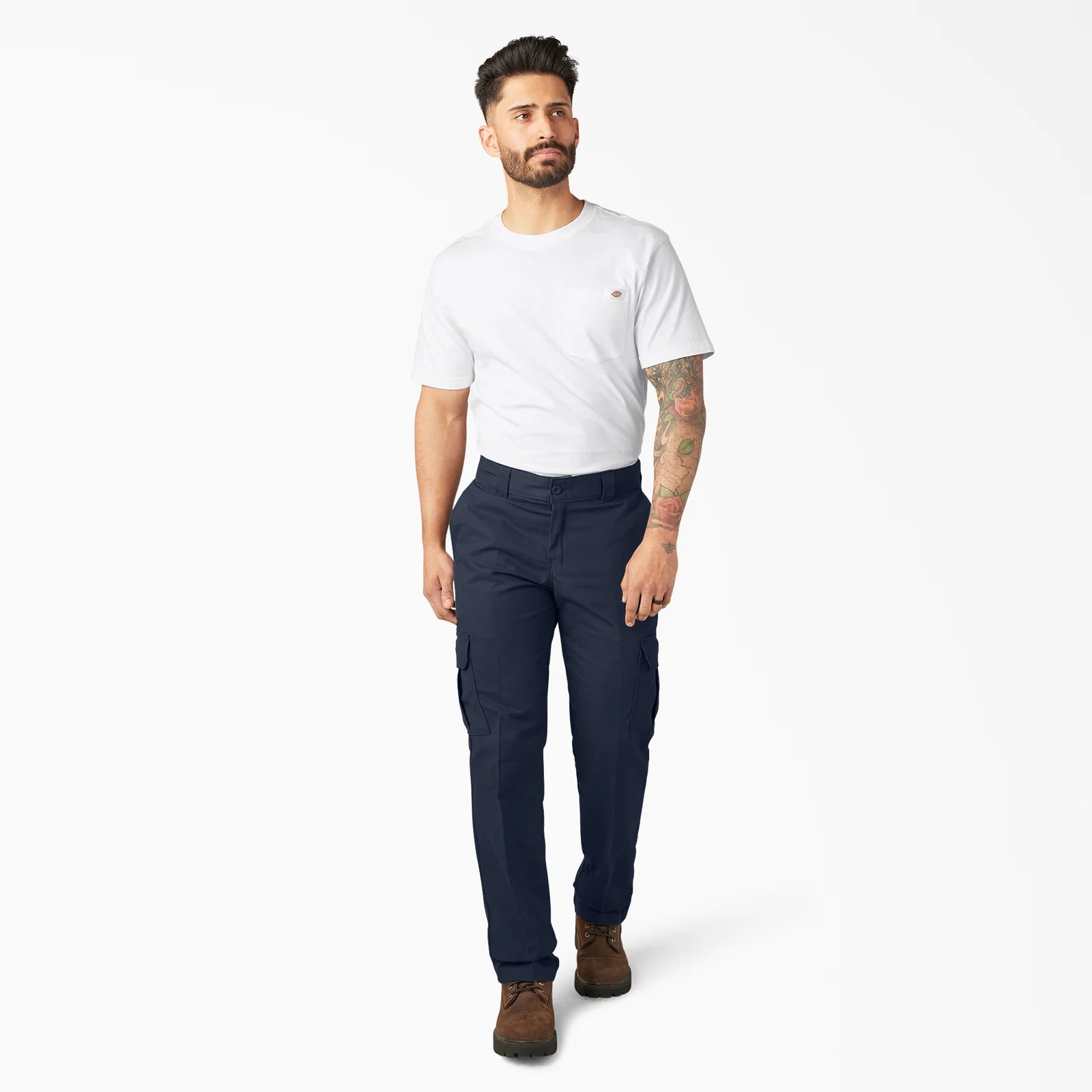 Dickies FLEX Regular Fit Cargo Pants Navy DWP595