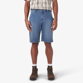 Dickies Denim Utility Shorts Blue, 11" DX601