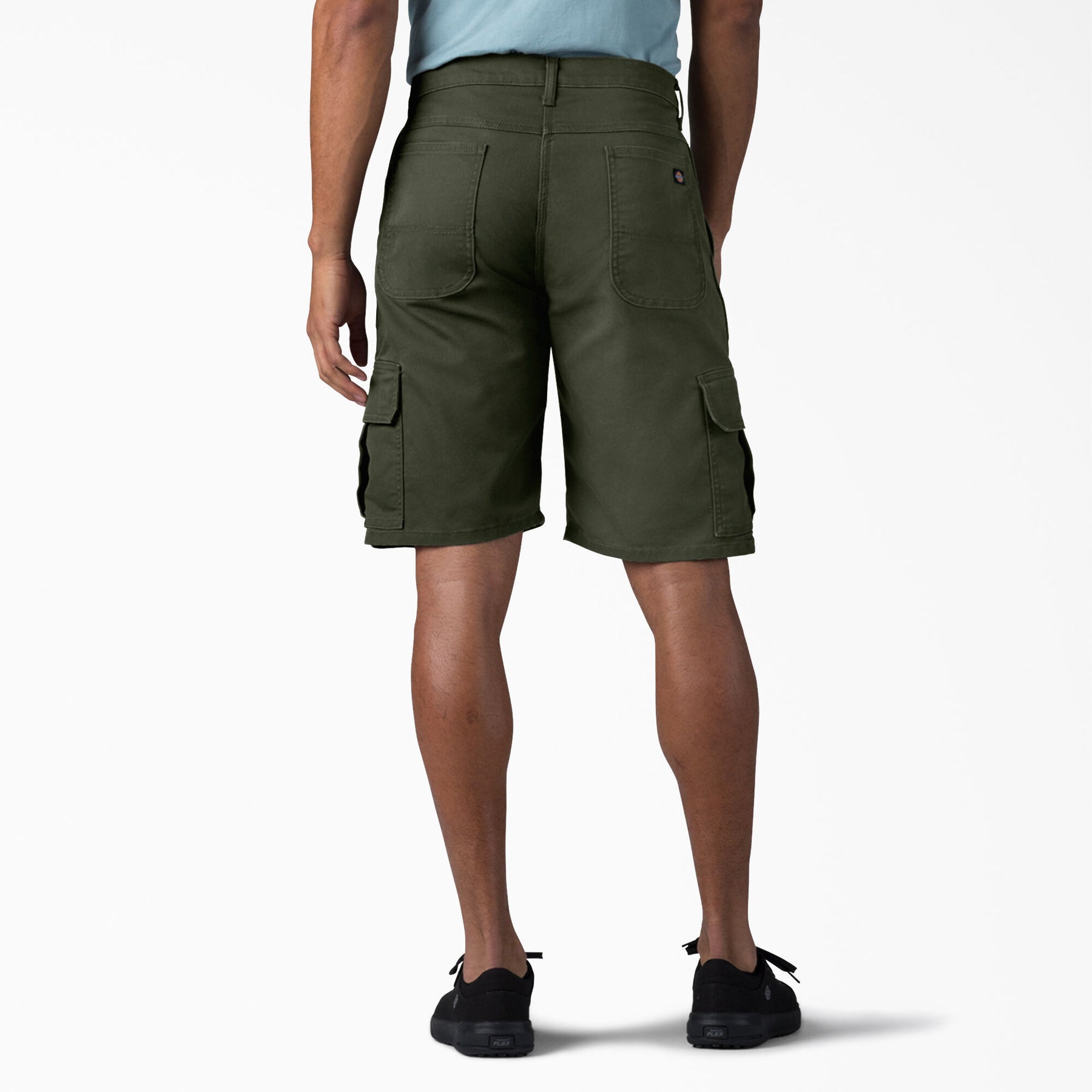 Dickies FLEX Relaxed Fit Duck Cargo Shorts Charcoal, 11" DX902