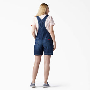 Women's Relaxed Fit Bib Shortalls, 7" FB204