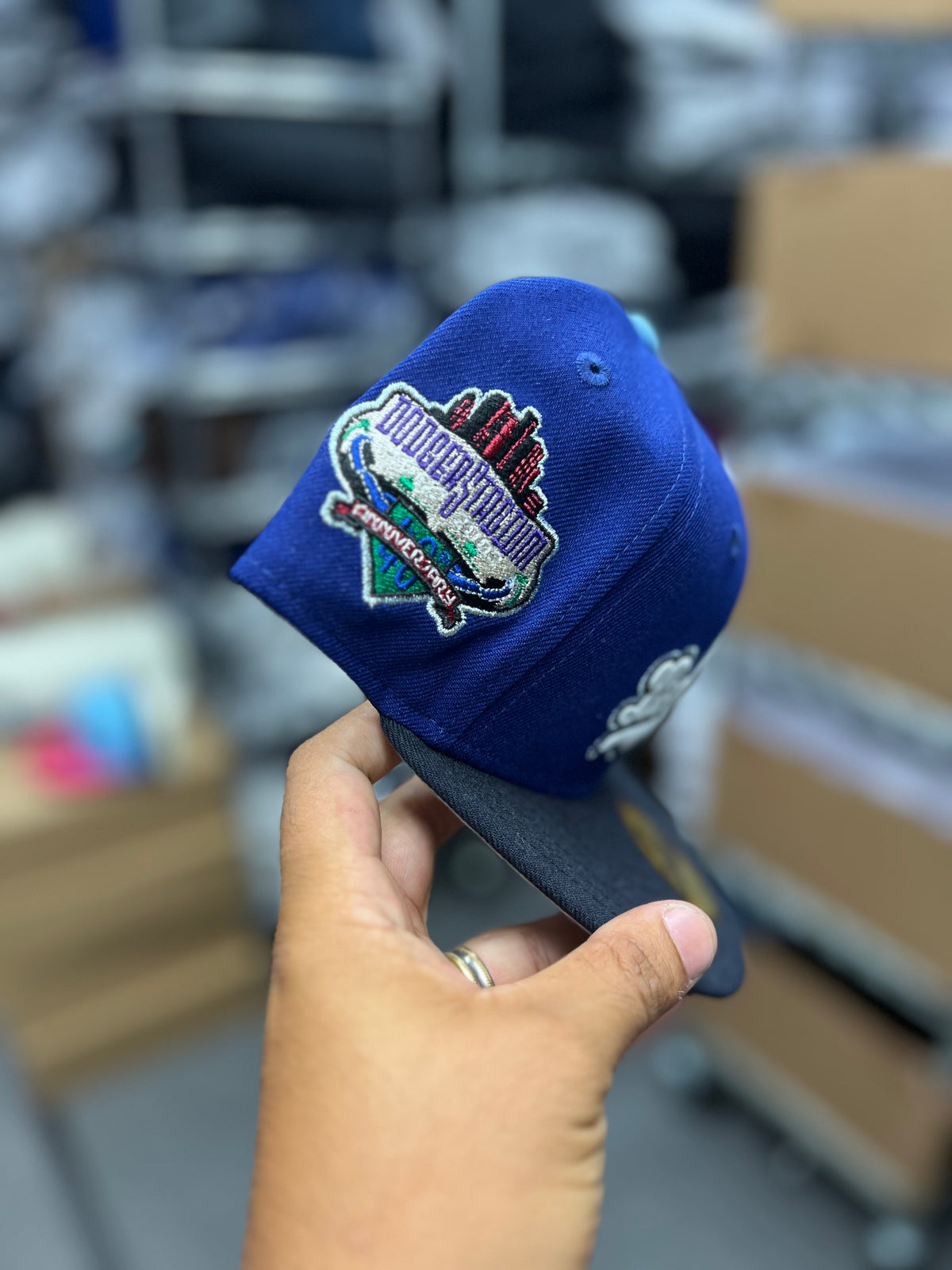 Los Angeles Dodgers Dark Royal / Navy Script