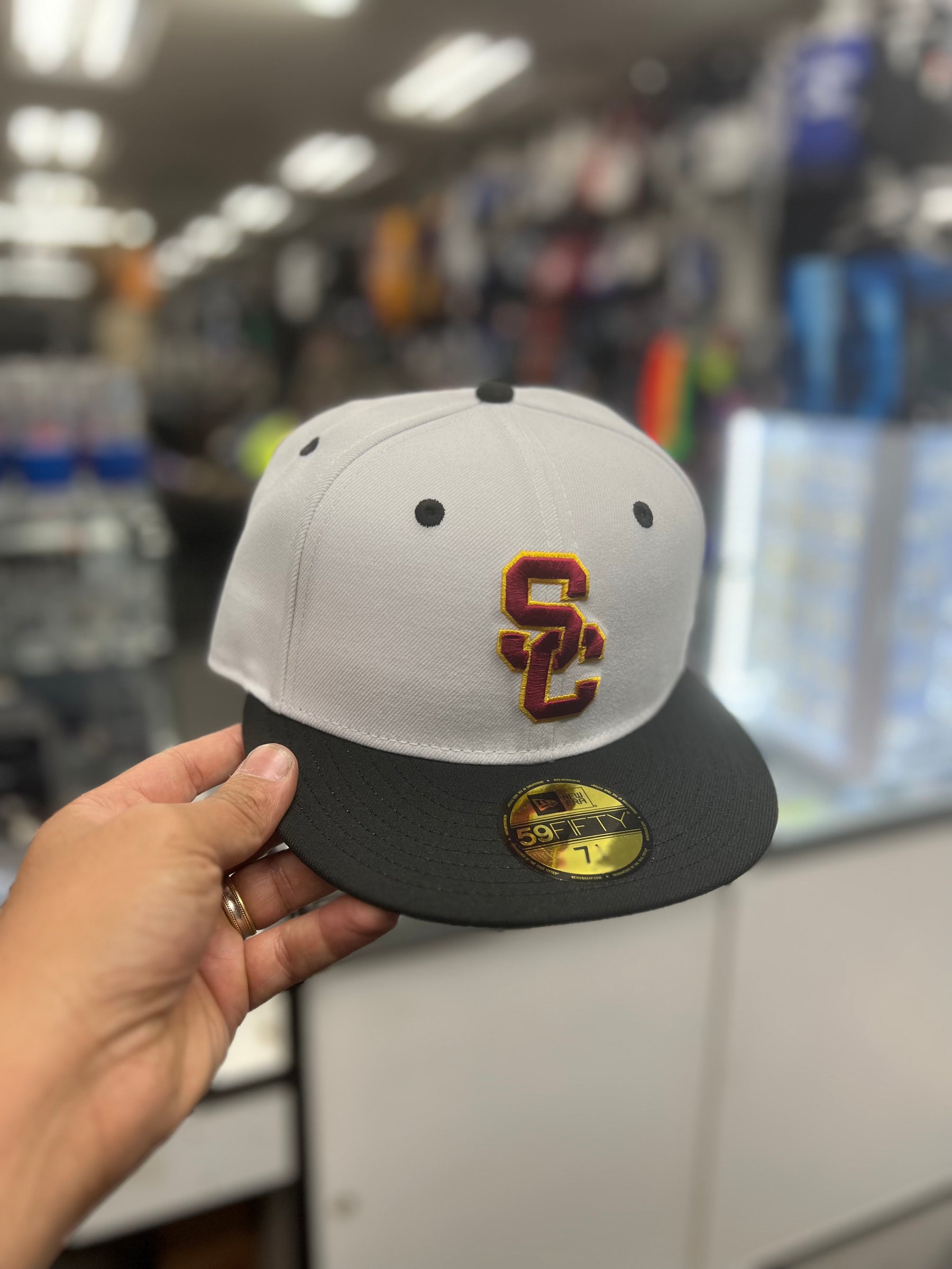 USC 2 Tone White / Black 5950