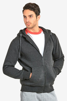 KNOCKER MEN'S ZIP SWEATSHIRT