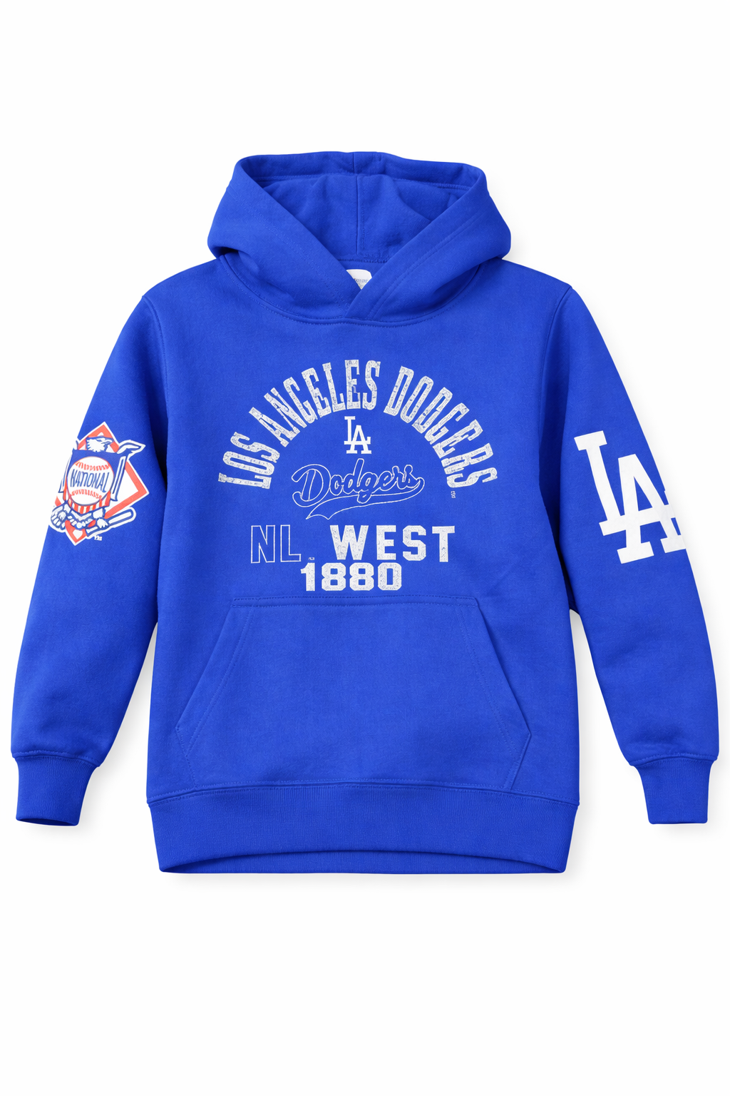 Youth Los Angeles Dodgers Royal Hoodie