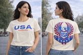 Women's USA FIFA Crop Tee