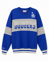 Mitchell & Ness Los Angeles Dodgers Crew Pullover Sweater