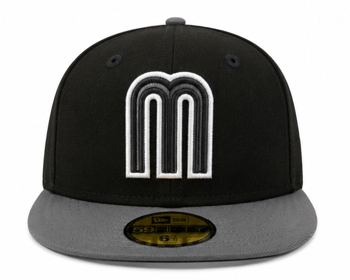 New Era® 59FIFTY Team Mexico Black/Charcoal 2026 World Baseball Classic